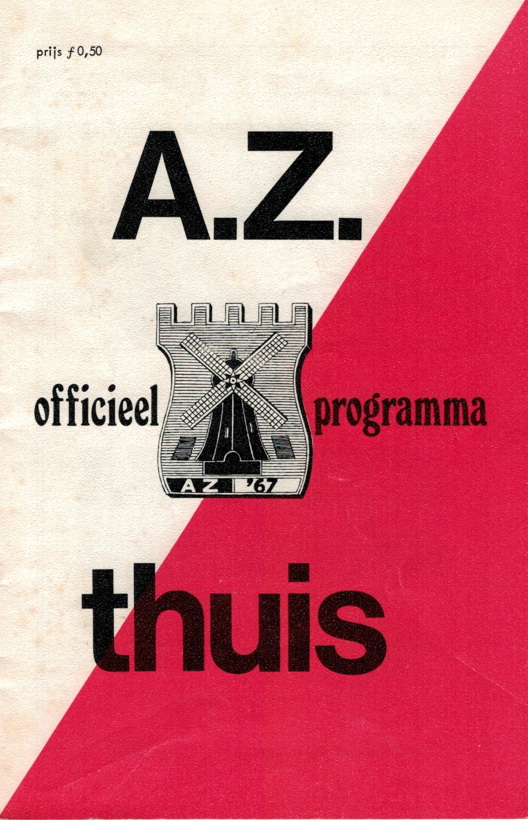 AZ Programma 26-sep-1971 Haarlem